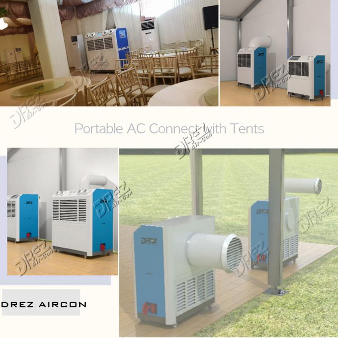 unidades de condicionamento de ar portáteis da barraca de 1.7m*1.0m*1.85m, unidade exterior portátil de 8 toneladas da C.A. 10HP
