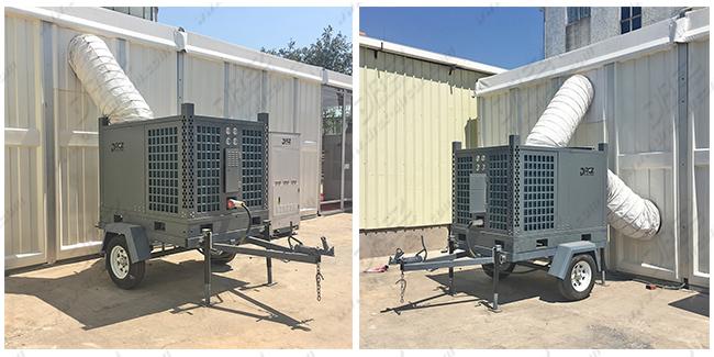 Condicionador de ar comercial profissional da barraca/unidade de baixo nível de ruído da C.A. do Portable para a barraca