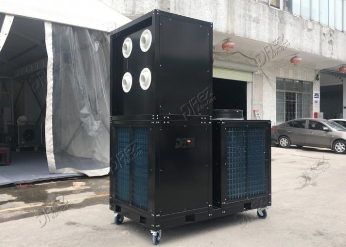 Condicionador de ar comercial portátil de 10 toneladas durável da barraca de Drez que refrigera e que aquece-se