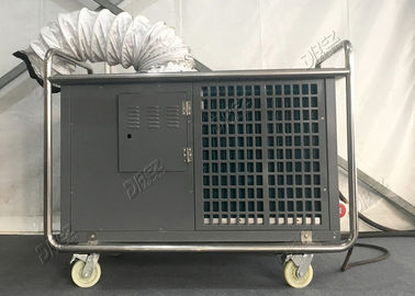 Condicionador de ar exterior portátil canalizado horizontal 10HP de 8 toneladas com toda a estrutura do metal