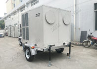 Condicionador de ar de 8 toneladas portátil do reboque, sistema de refrigeração independente da barraca da abóbada 10HP